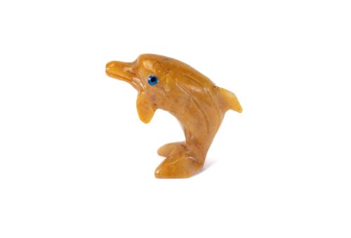 SolePath Intuitive animal instinct dolphin stone carving