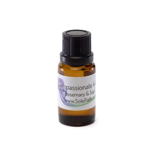compassionate SolePath essential oil rosemary & sage water energy