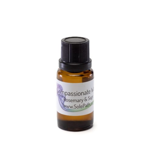 compassionate SolePath essential oil rosemary & sage water energy