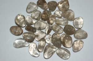 smoky quartz (medium, tumbled)