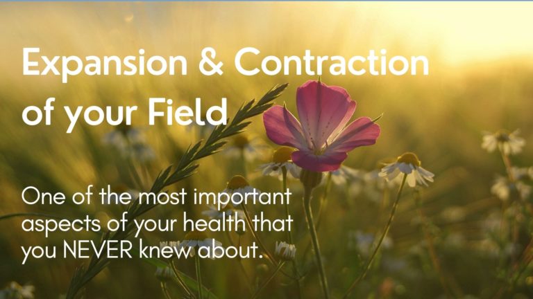Expansion and Contraction of your Field